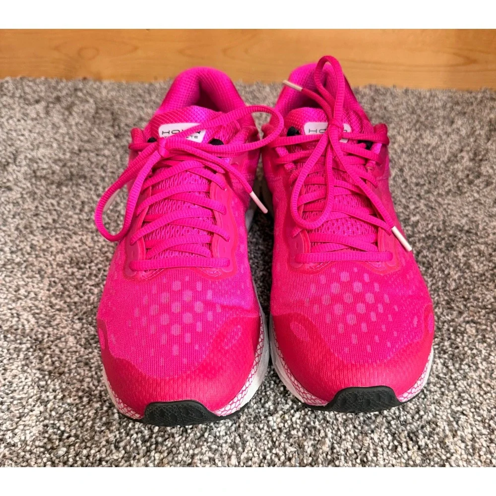 Under Armour HOVR Infinite 3 Womens Running Shoes Pink Bluetooth 3024417-600 12